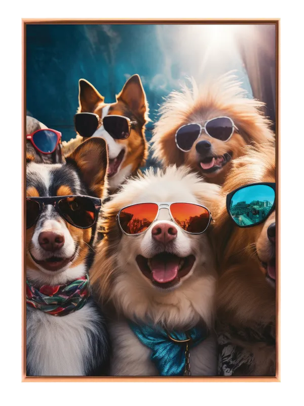 Corgi Dogs Plakat