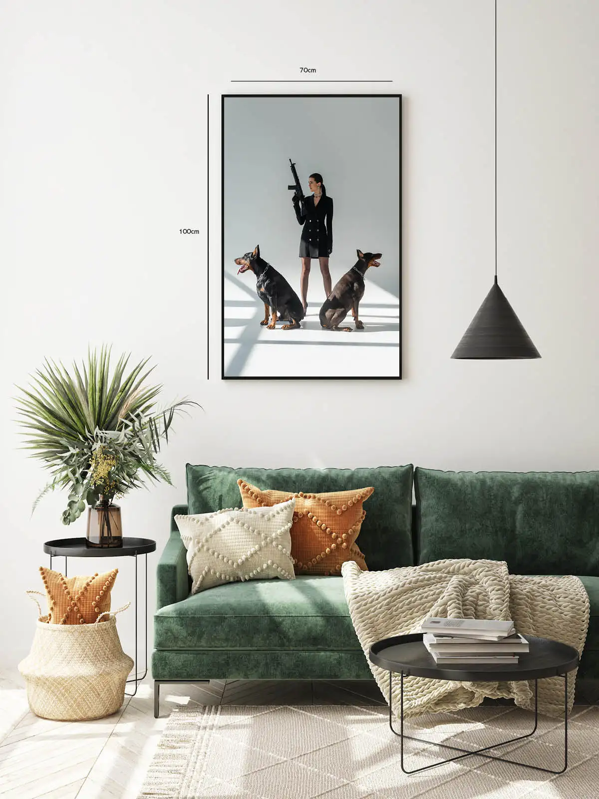 Modig Dominans Kontrast Plakat