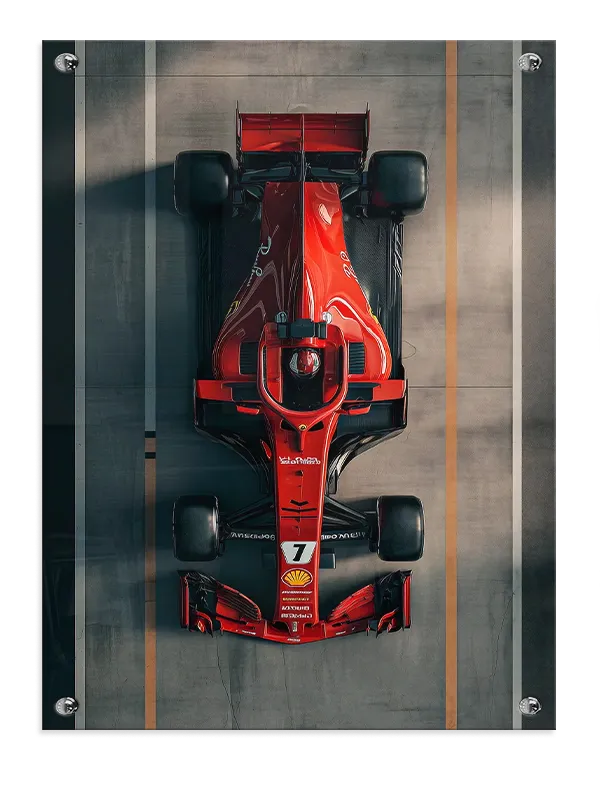 High-Performance Formel 1-bil