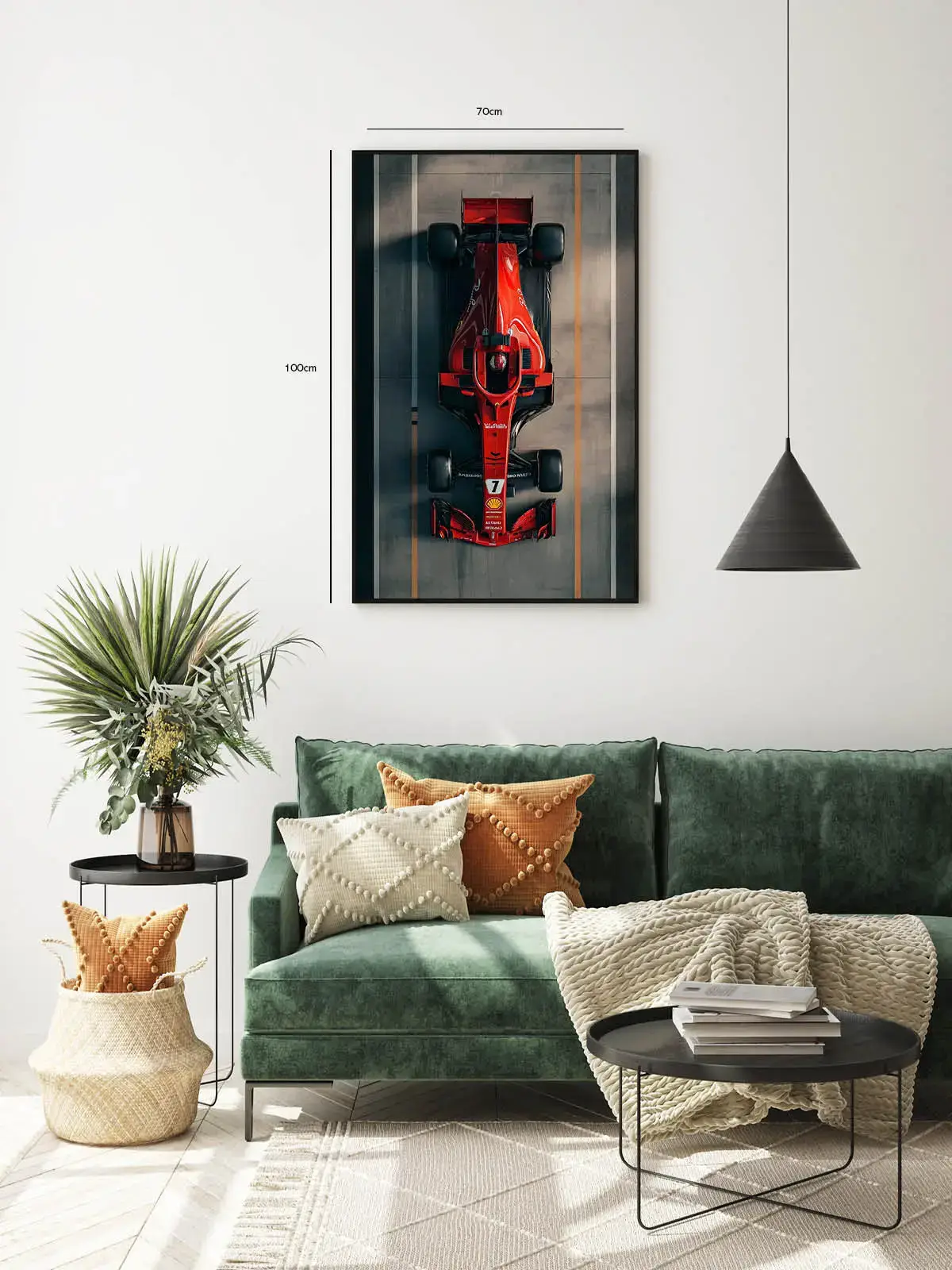 High-Performance Formel 1-bil