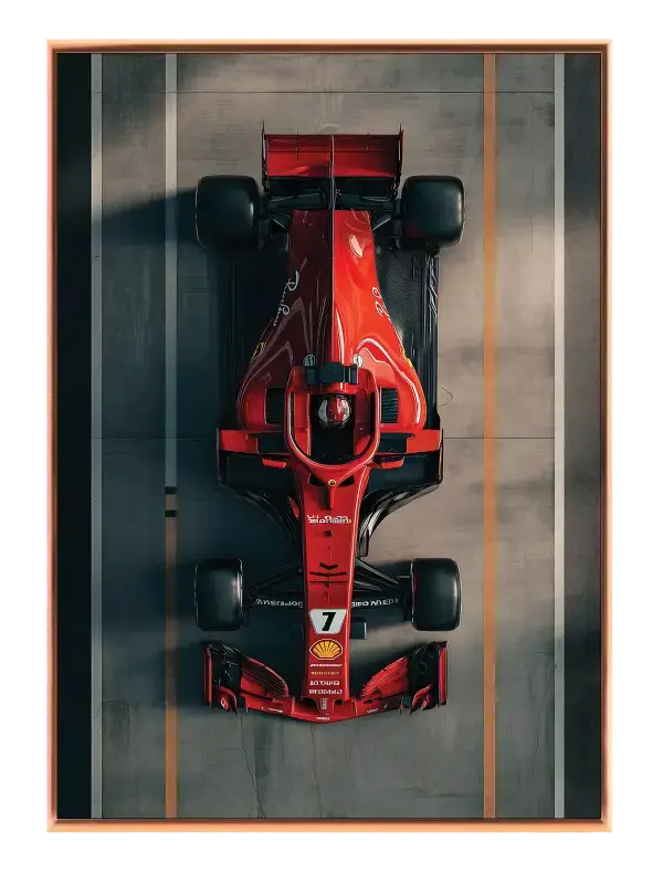High-Performance Formel 1-bil