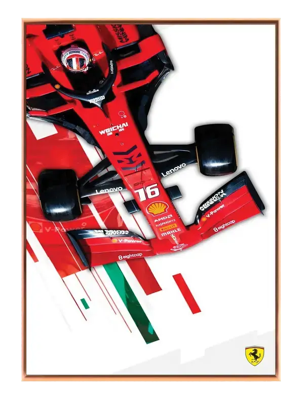 Rød Formel 1 Racer