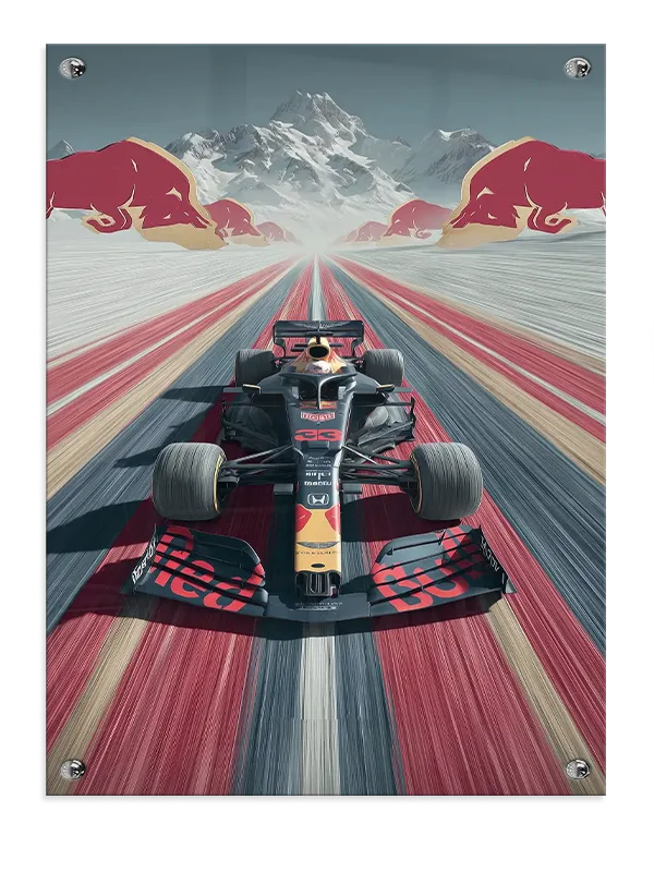 Red Bull Racing Fart Plakat