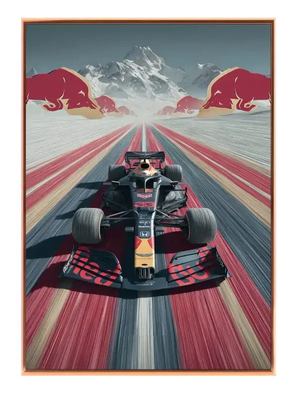 Red Bull Racing Fart Plakat