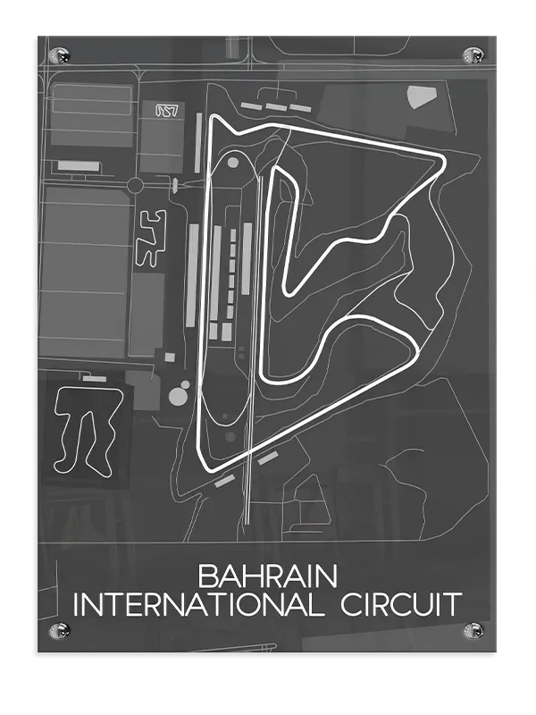 Formula 1 Bahrain Baneplakat
