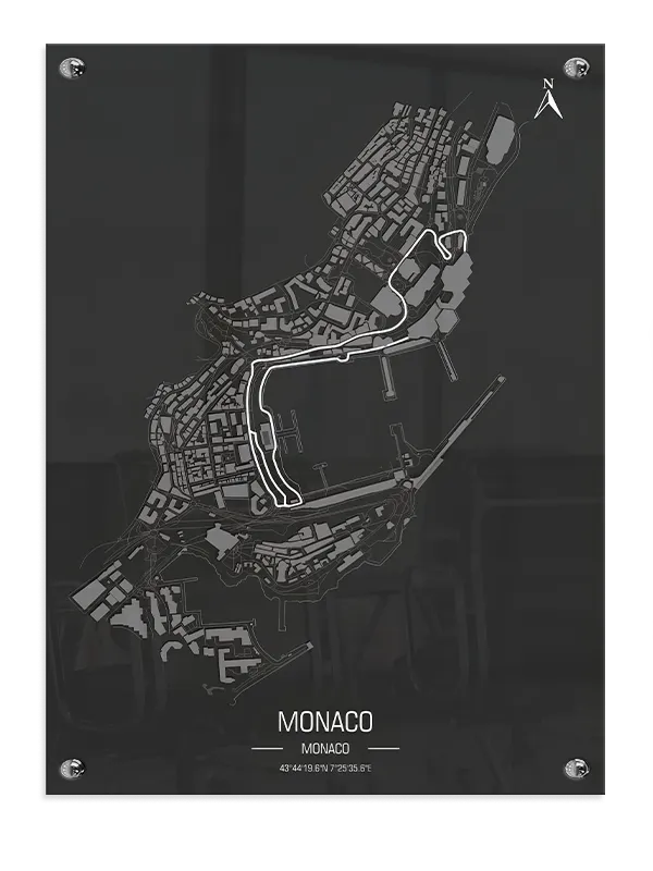Monaco Formel 1 Bane