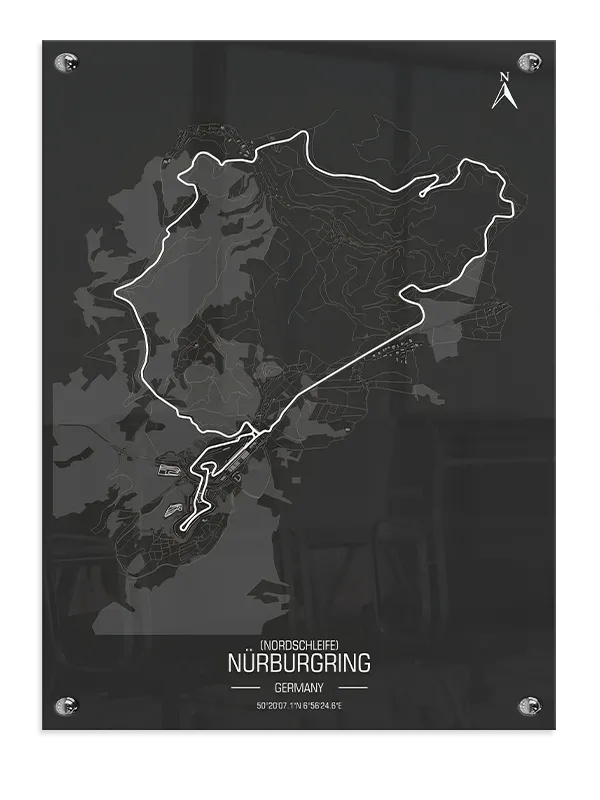 Nürburgring Nordschleife Plakat