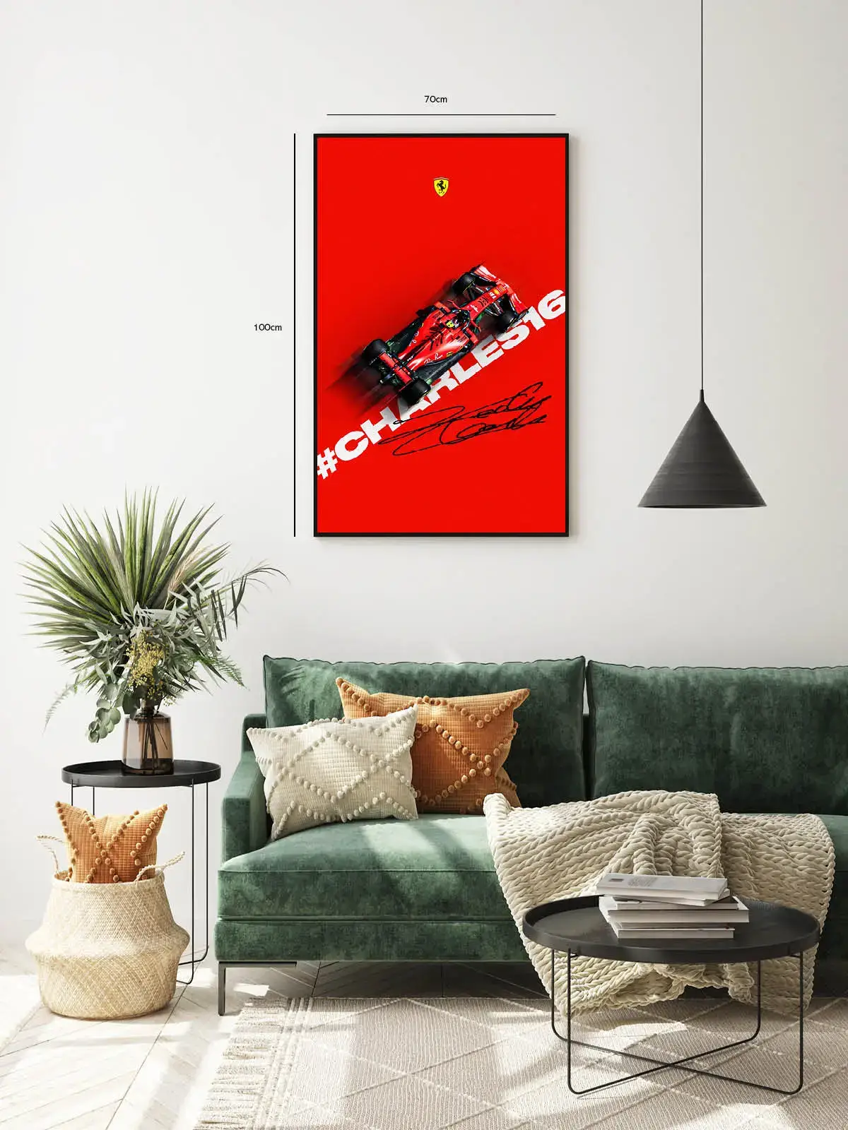 Ferrari SF-16H Formel 1 Bil