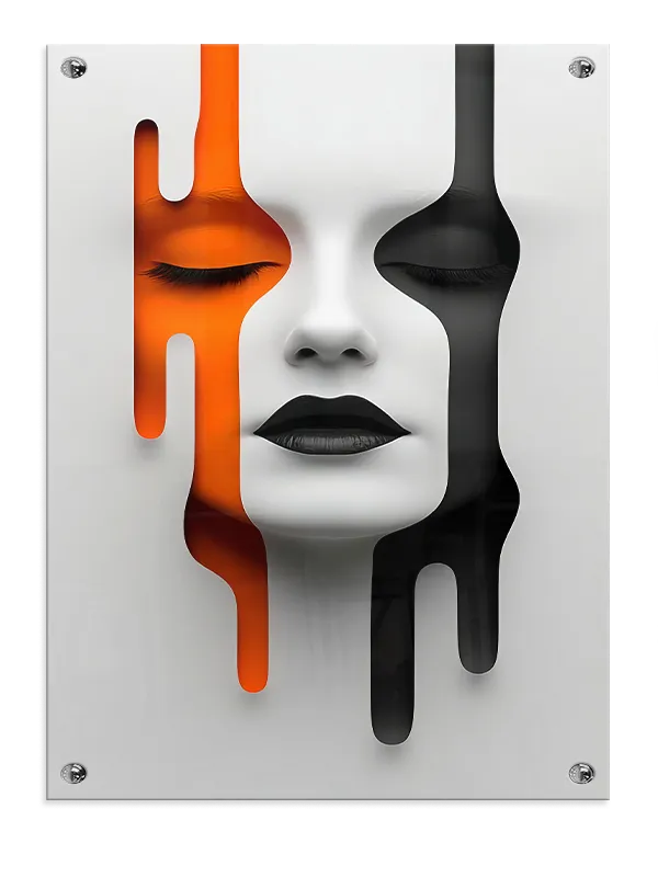 Duality Melt Face Plakat