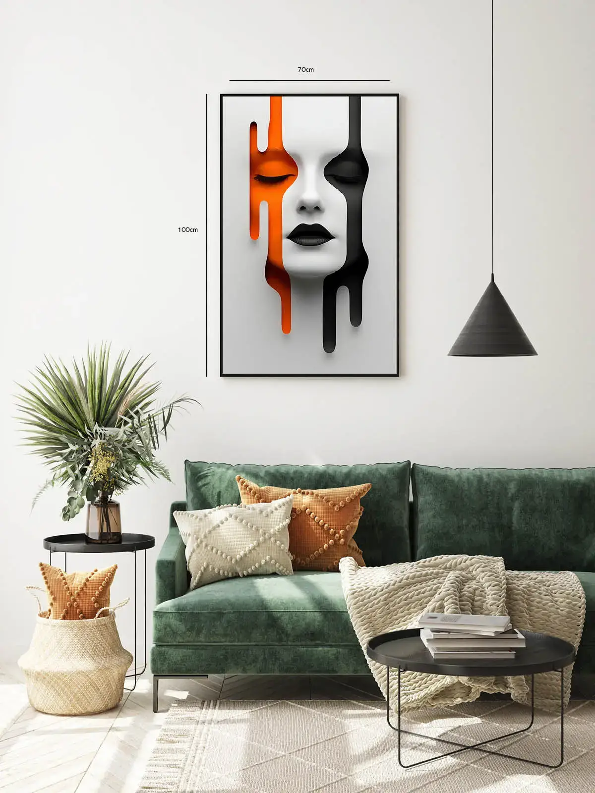Duality Melt Face Plakat