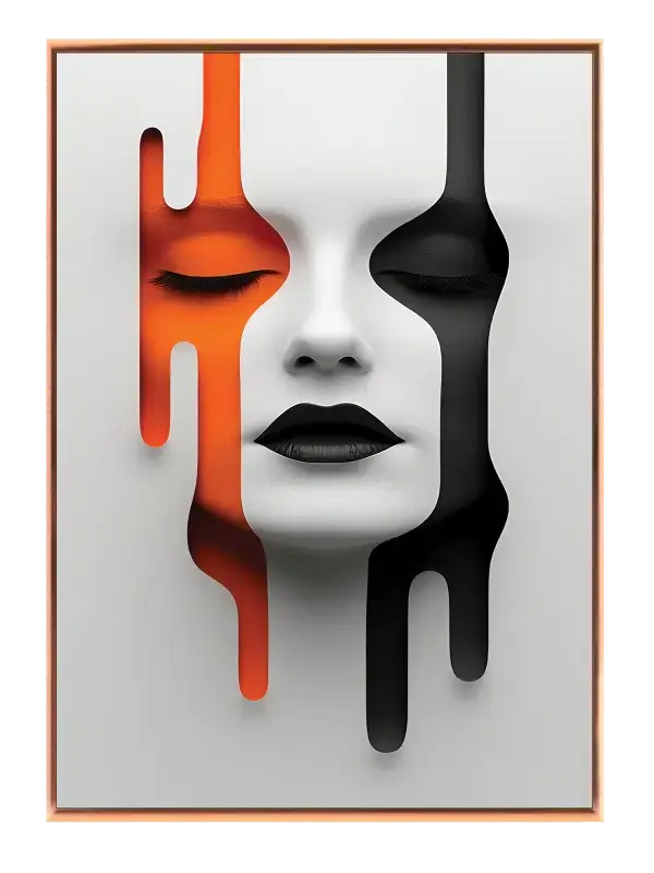 Duality Melt Face Plakat