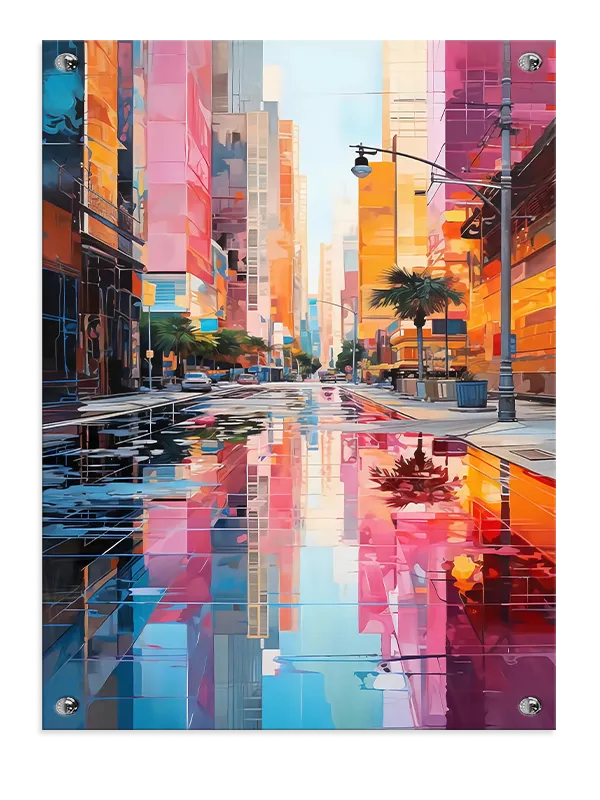 Urban Mirage Reflection Plakat