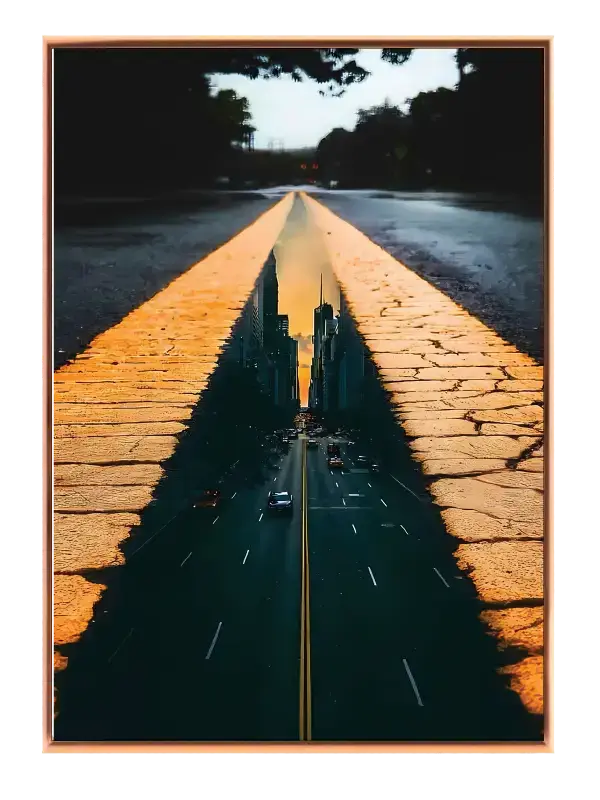 Urban Vein Illusion Plakat