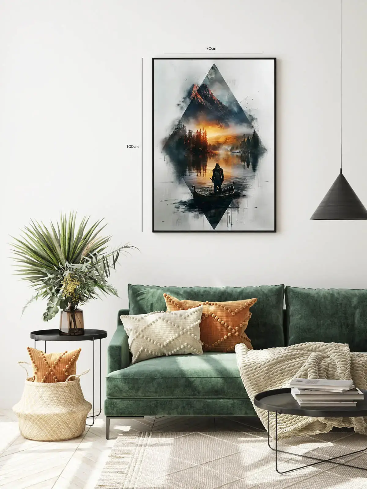 Twilight Fjord Voyage Plakat