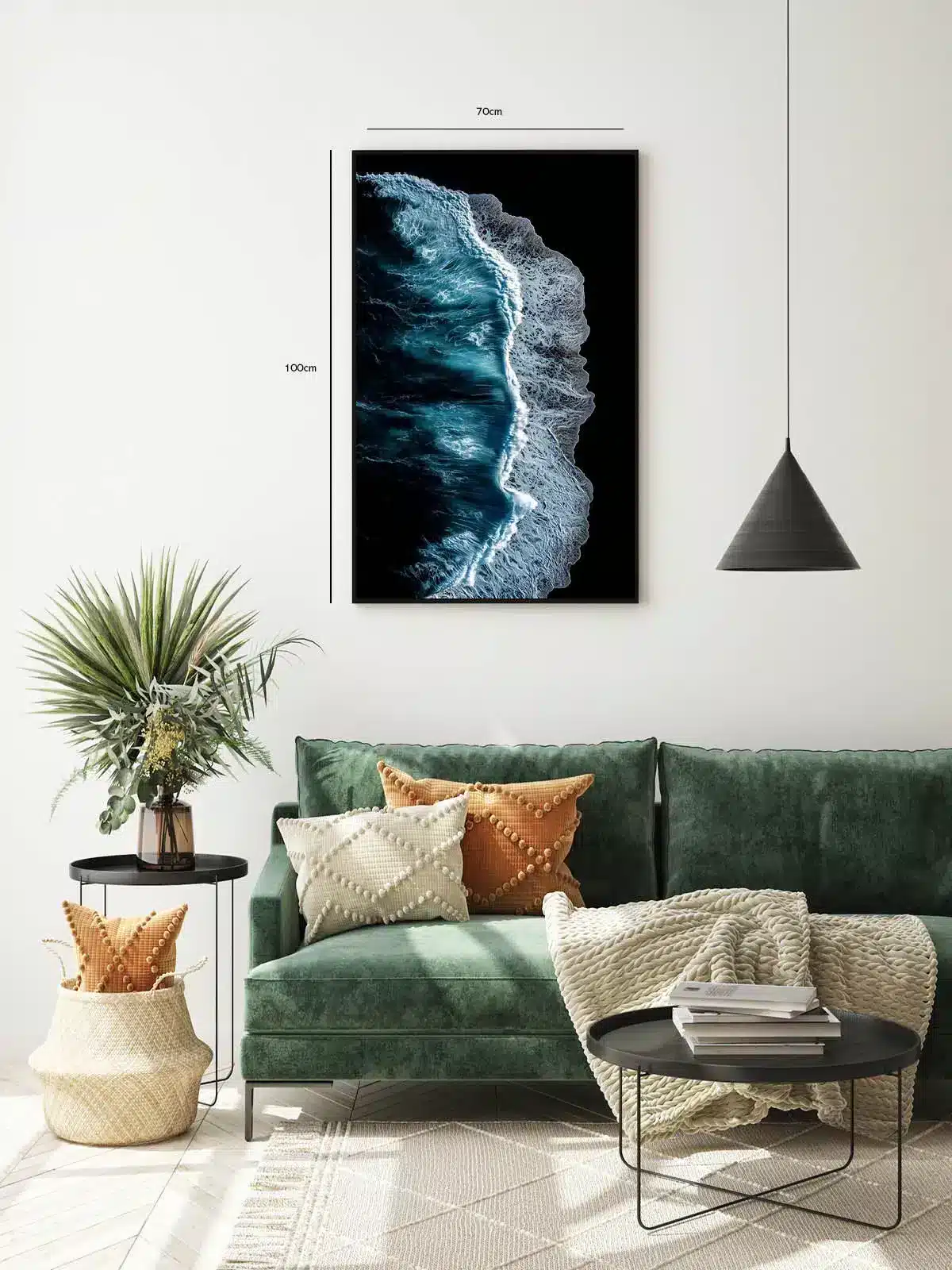 Bølgekrone i Detaljer Plakat