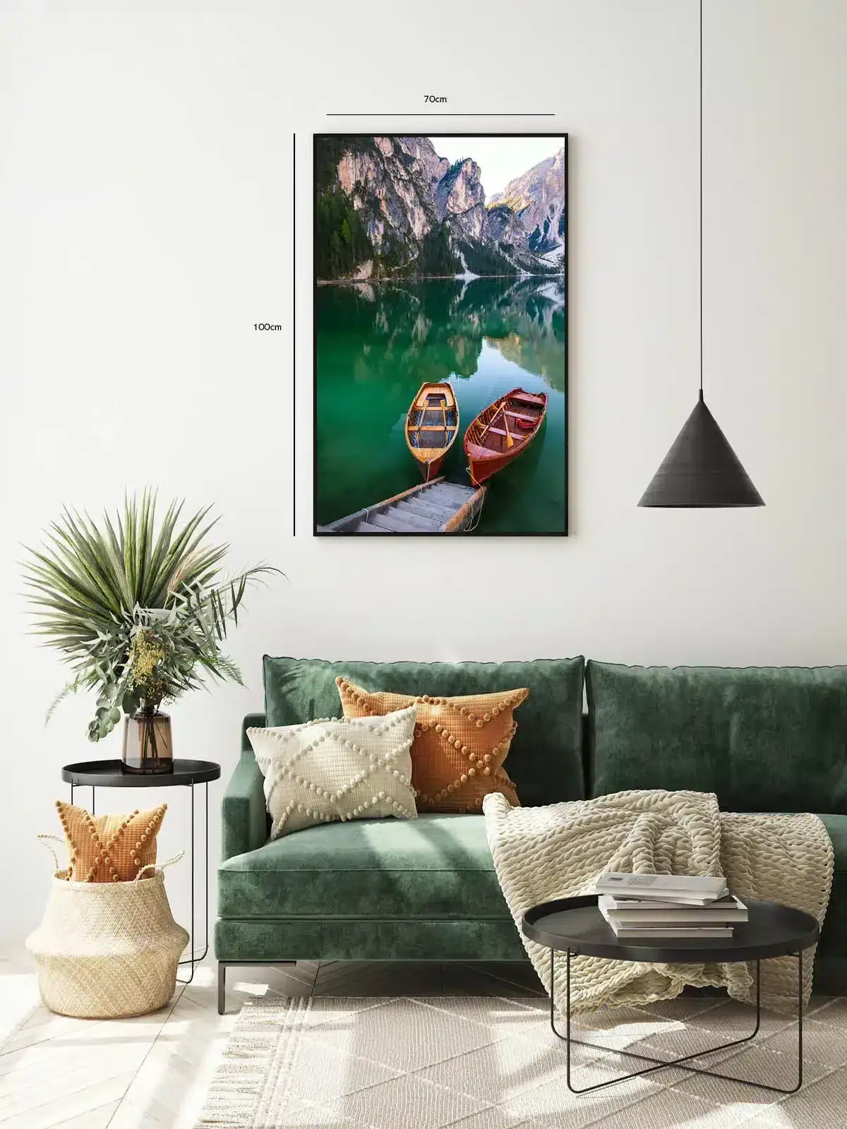 Bjergsøens Ro Plakat