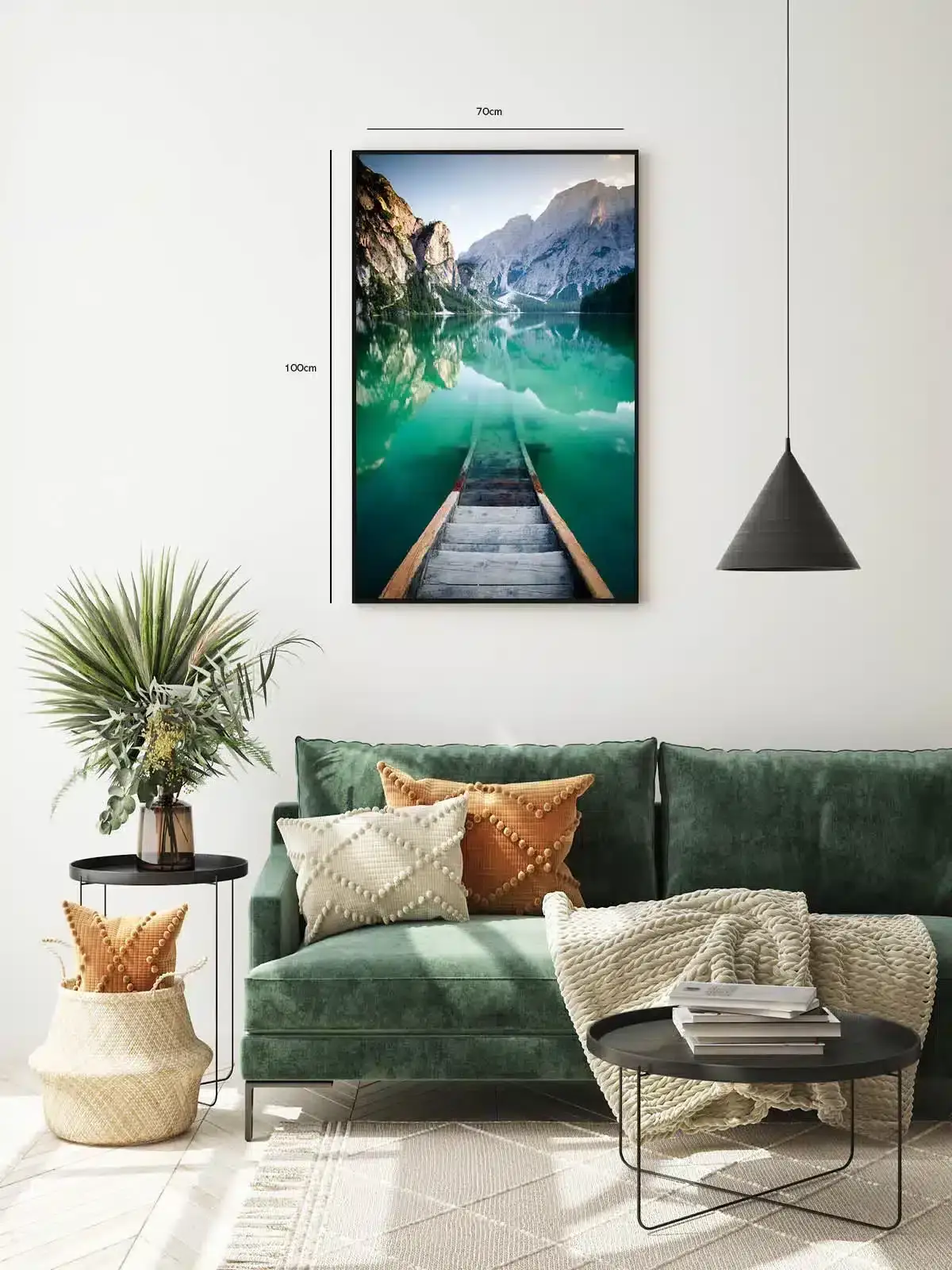 Trappe Til Bjergsø Plakat