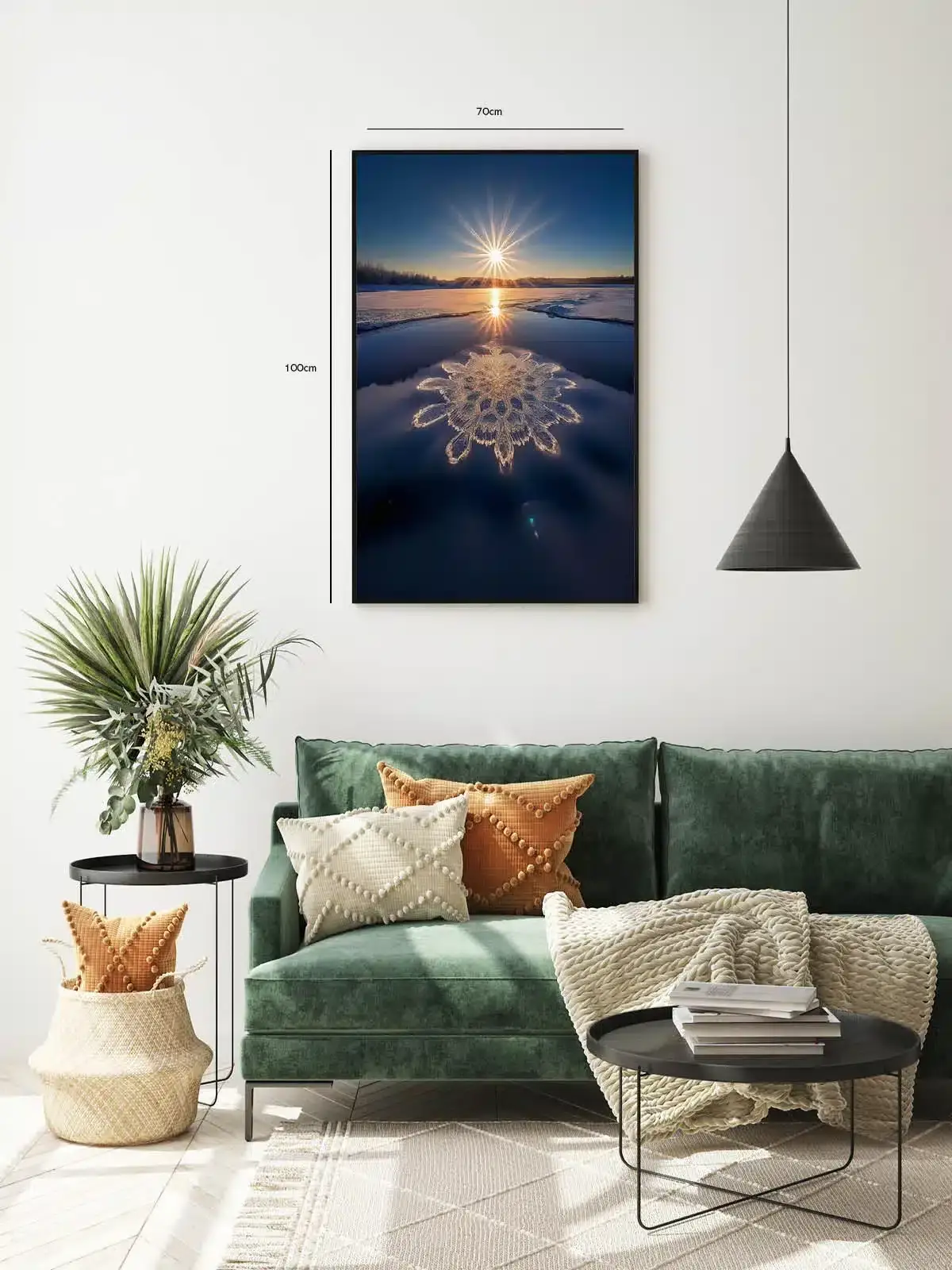 Solens Iskrystal Plakat