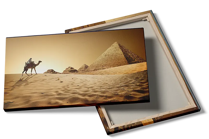 Ørkenens Pyramider Plakat