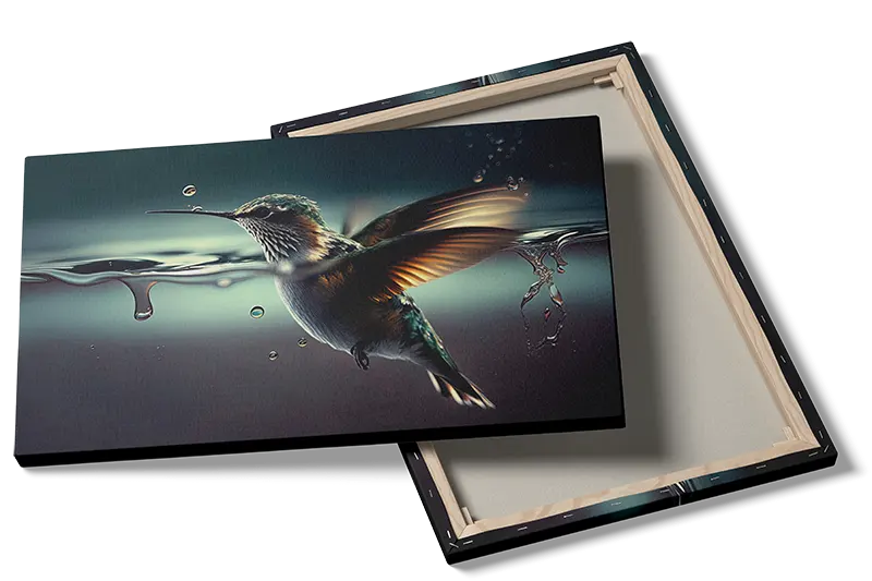 Kolibri Under Vandet Plakat