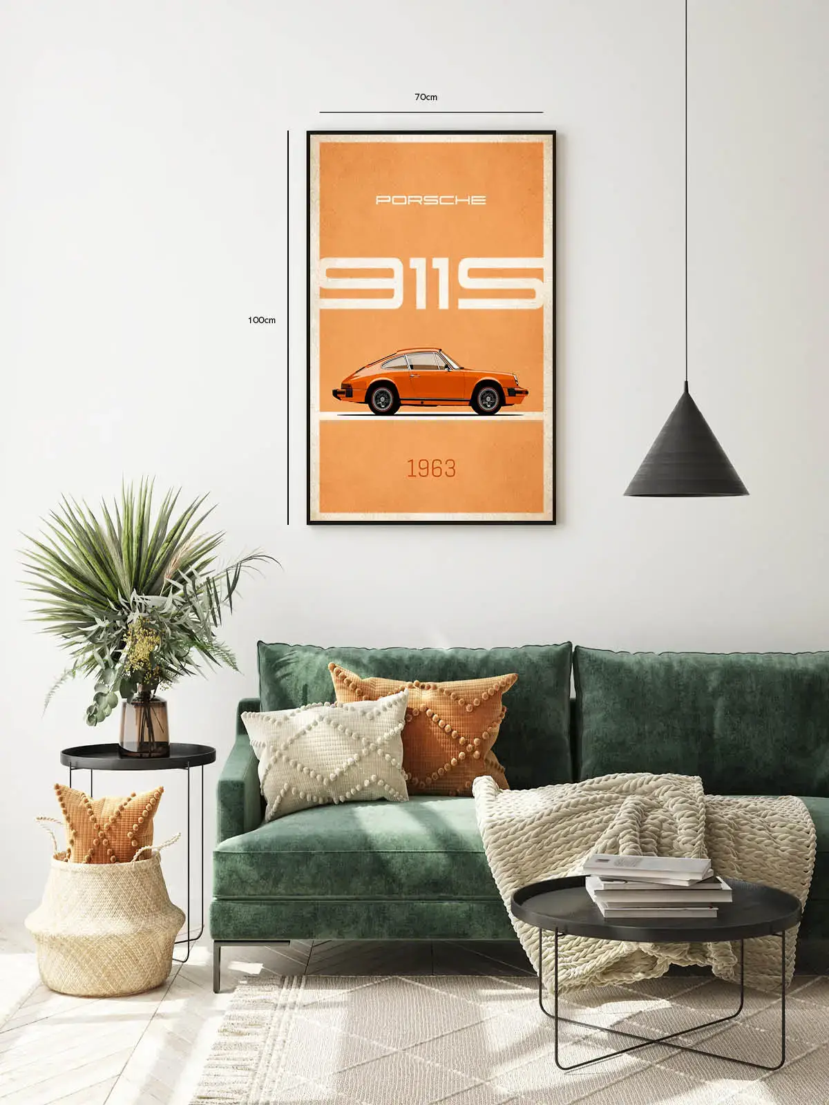 Porsche 911s Elegance Plakat