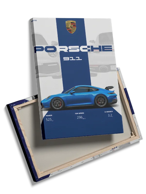 Porsche 911 Dynamik Plakat